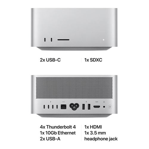 Apple Mac Studio Z14J0008K (Early 2022) Desktop Computer; Apple M1 Max  10-Core CPU; 64GB Unified Memory; 512GB Solid State - Micro Center