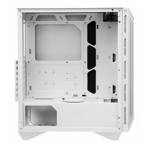 MSI MPG GUNGNIR 110R Tempered Glass ATX Mid-Tower Computer Case - White -  Micro Center