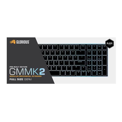 Glorious GMMK2 RGB Mechanical 96% Gaming Keyboard - Black - Micro