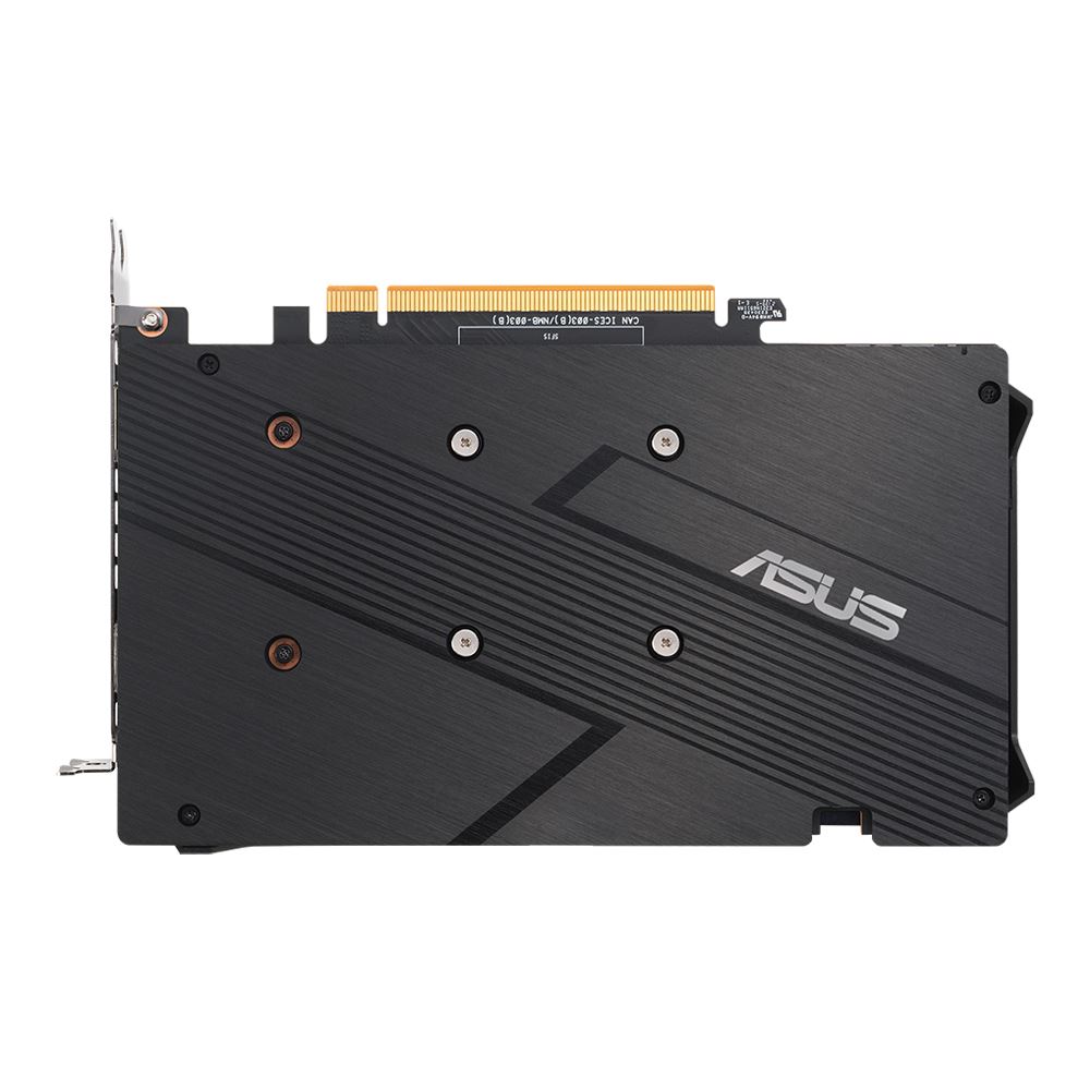 ASUS AMD Radeon RX 6400 Dual Fan 4GB GDDR6 PCIe 4.0 Graphics Card ...