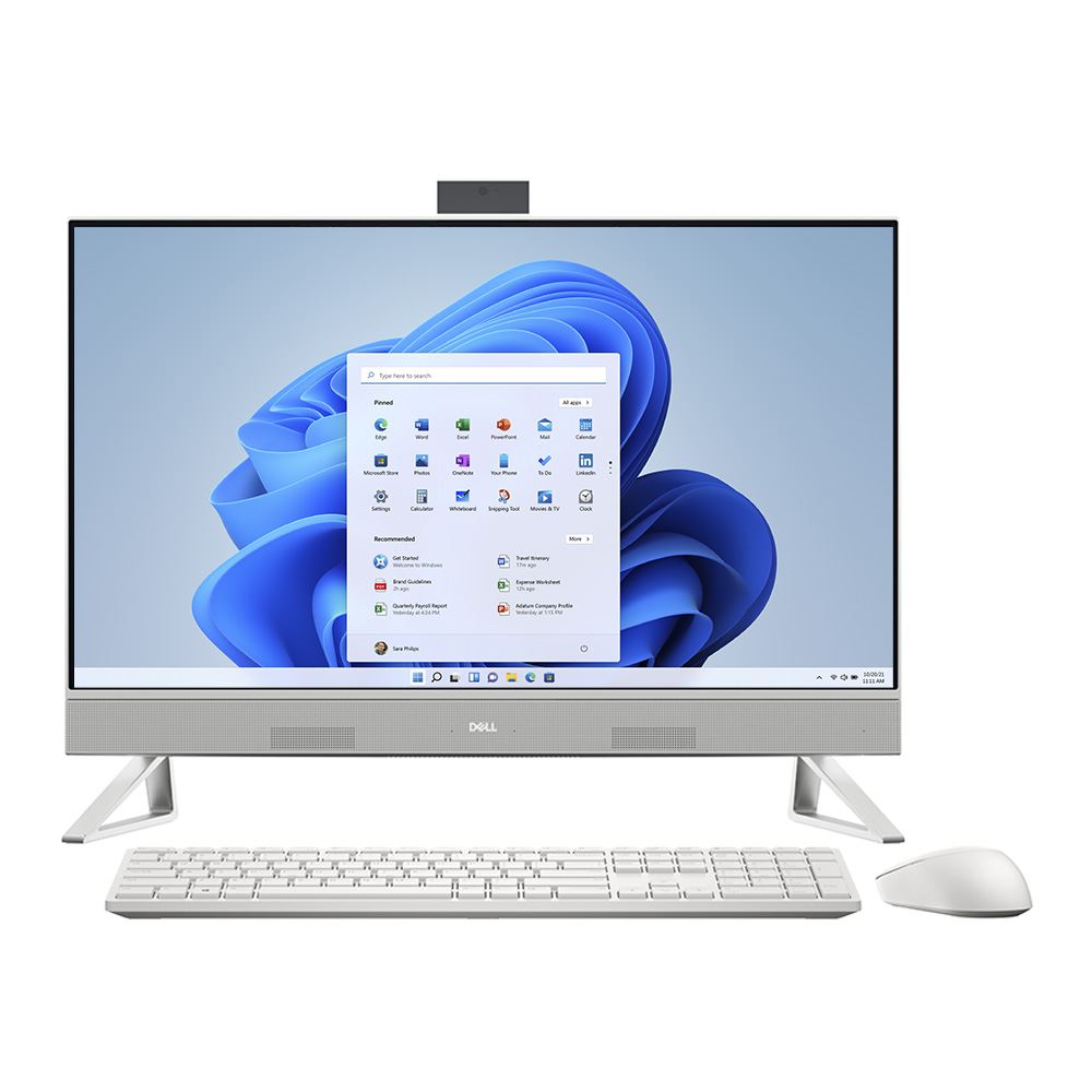 Dell Inspiron 27 7710 27" AllinOne Desktop Computer White; 27" FHD Infinity Touch Display