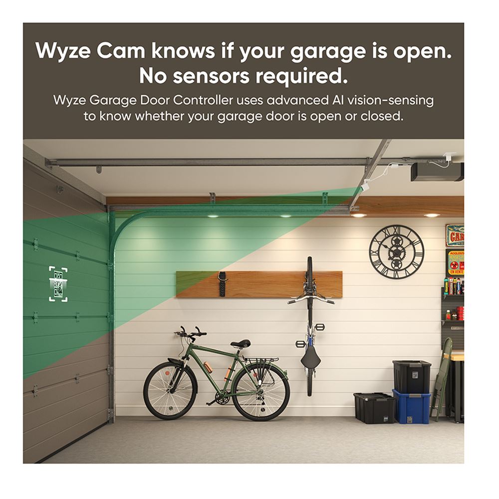 Wyze Cam v3 with Garage Door Controller Micro Center