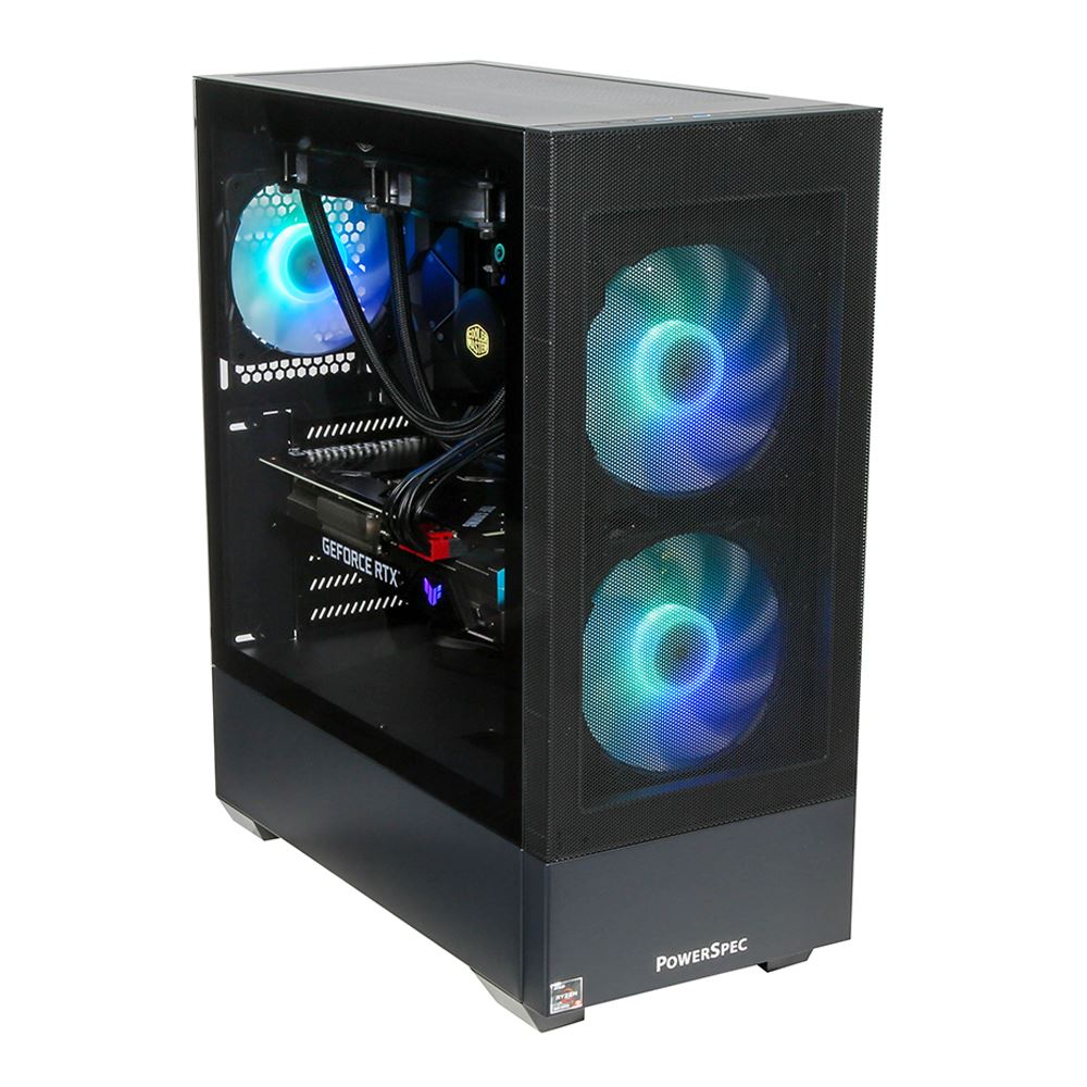 PowerSpec G903 Gaming PC; AMD Ryzen 9 5900X 3.7GHz Processor; NVIDIA ...