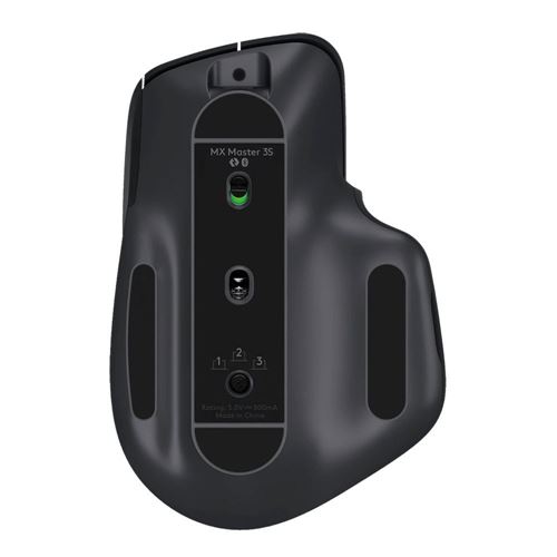 Logitech MX Master 3S Performance Wireless Mouse - mouse - Bluetooth, 2.4  GHz - black - 910-006556 - Mice 