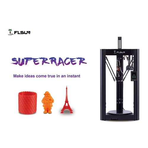 FLSUN Super Racer (SR) So Fast 3D Printer; 3.5 Color LCD