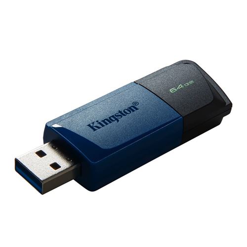 Kingston 64GB DataTraveler Exodia M SuperSpeed+ USB 3.2 (Gen 1) Flash Drive - Micro Center
