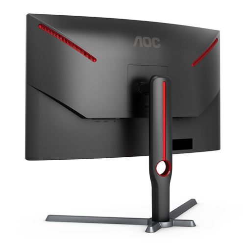 AOC GAMING CQ27G3S Frameless Curved Gaming Monitor, QHD 2K 2560x1440, 1000R  VA, 165Hz 1ms, FreeSync Premium ,Black