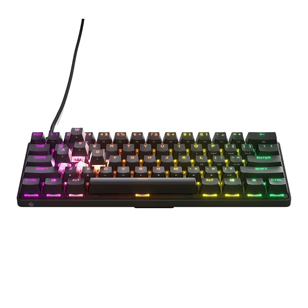 SteelSeries Apex Pro 60% Mini Wired Gaming RGB Keyboard - Micro Center