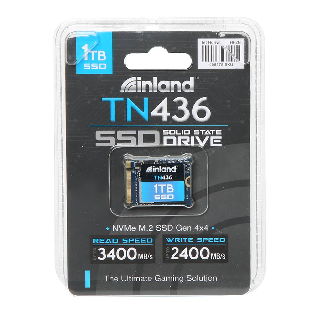 Inland Tn436 1tb 3d Tlc Nand Pcie Gen 4 X4 Nvme M2 2230 Internal Ssd Compatible With Steam 7478