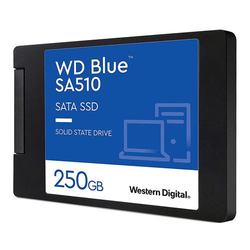 WD Blue SA510 250GB SSD 3D NAND SATA III 6Gb/s 2.5