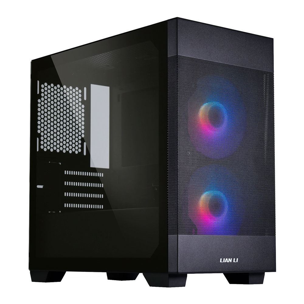 Lian Li Lancool 205M Mesh Tempered Glass microATX Mid-Tower Computer ...