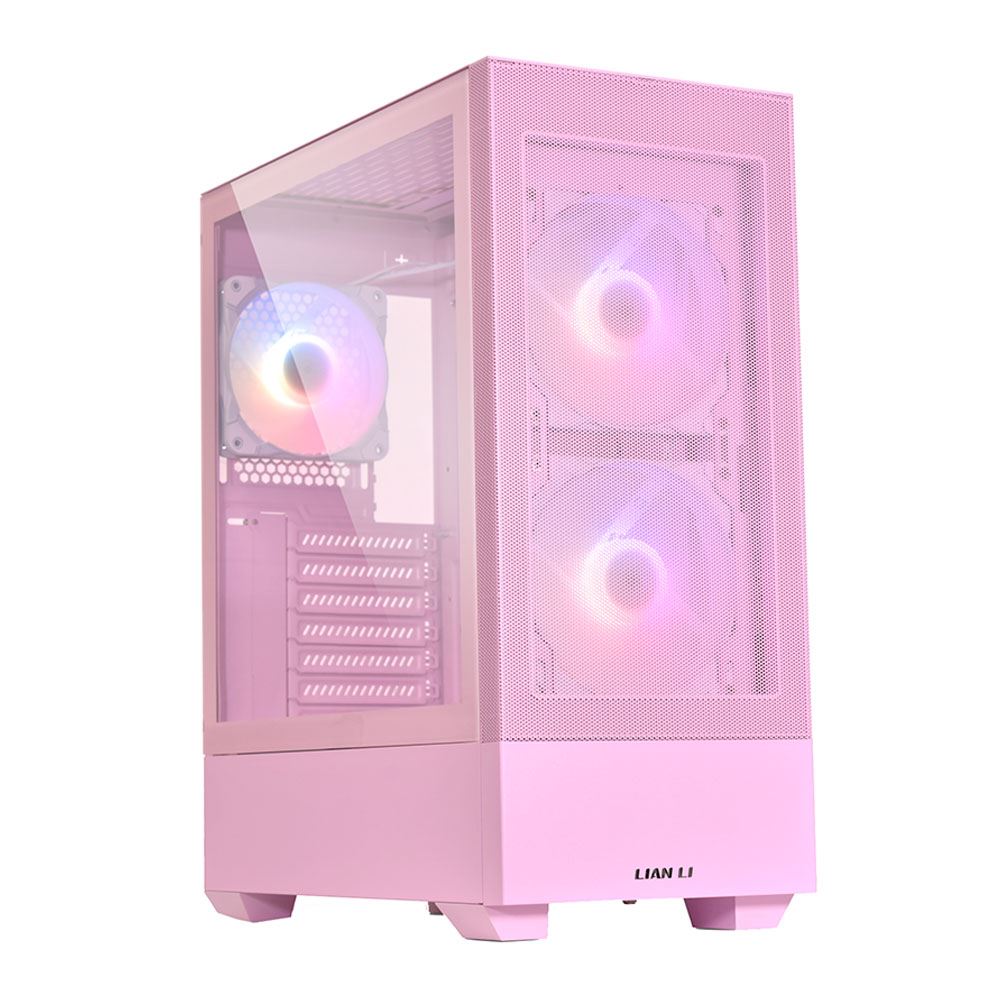 Lian Li Lancool 205 Mesh Type C Tempered Glass ATX Mid-Tower Computer ...