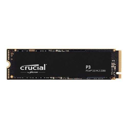 Crucial P3 500GB SSD 3D NAND Flash M.2 2280 PCIe NVMe 3.0 x4 Internal State Drive - Micro Center