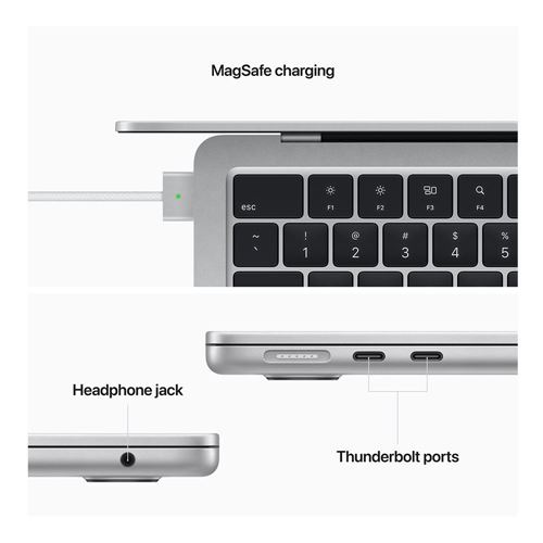 Apple 2022 13 MacBook Air M2, 16GB RAM, 256GB Storage - Midnight  (Z160000AU)