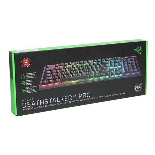 Razer DeathStalker V2 Pro Full Size Wireless Optical Linear Switch Gaming  Keyboard with Low-Profile Design Black RZ03-04360200-R3U1 - Best Buy