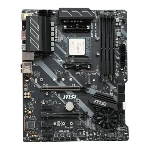 AMD Ryzen 7 5700X OEM (Heatsink Not Included), MSI X570-A Pro AM4