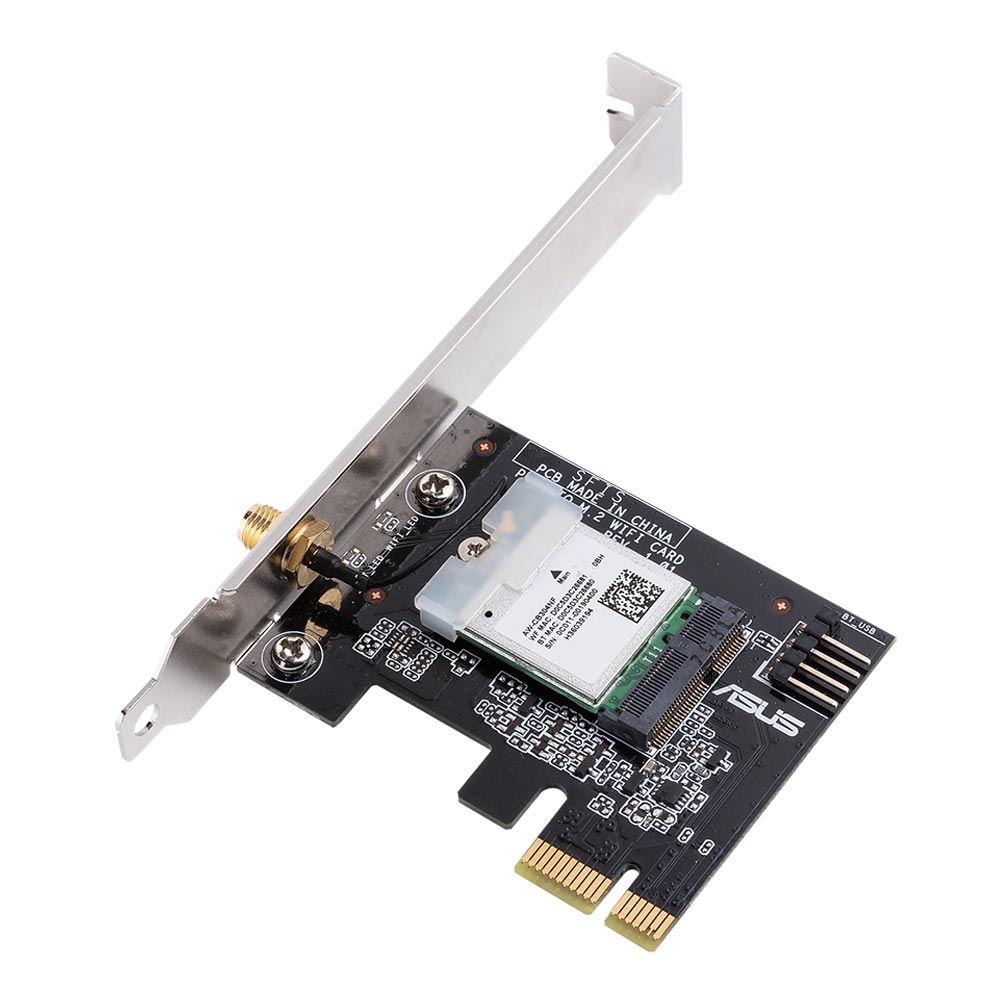 ASUS PCIe to M.2 Wi-Fi Card - Micro Center