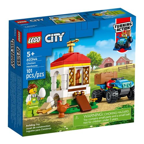 Lego Chicken Henhouse 60344 101 Pieces Fun farm themed playset