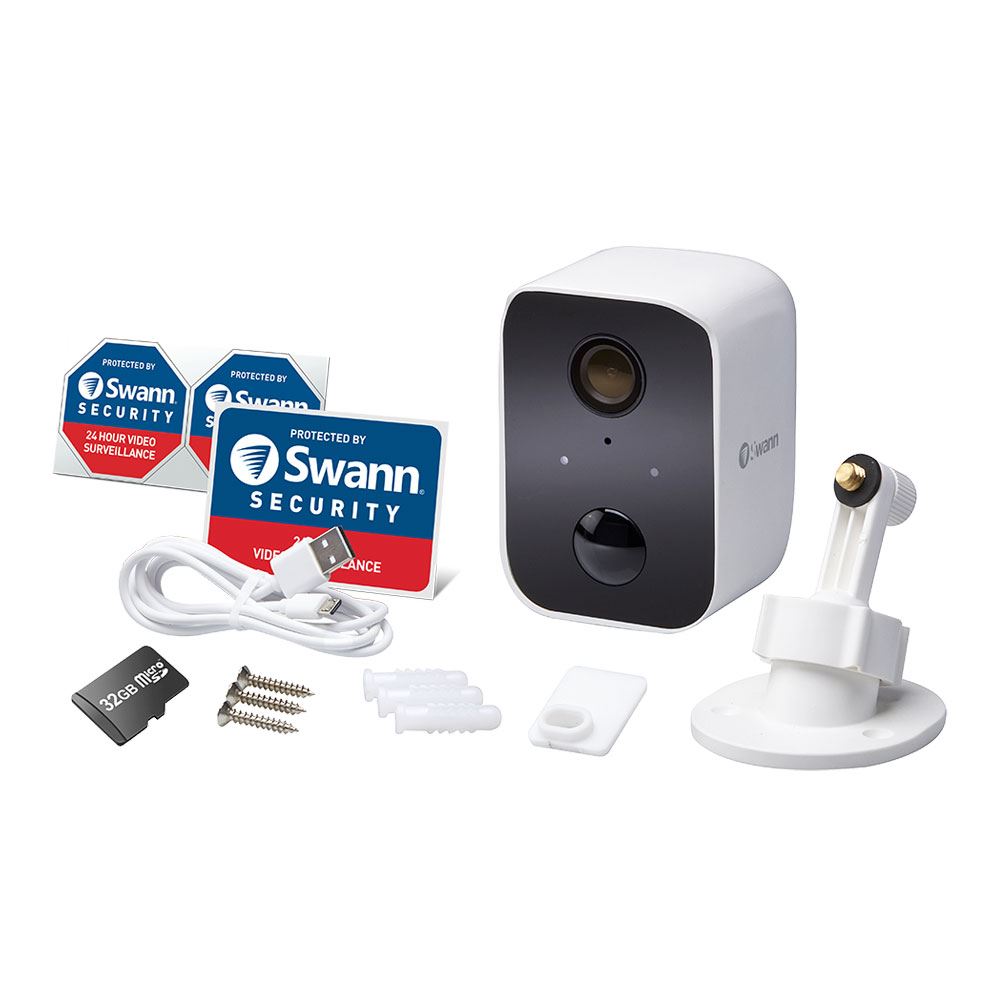 Swann Communications CoreCam Wireless Security Camera; Indoor/Outdoor
