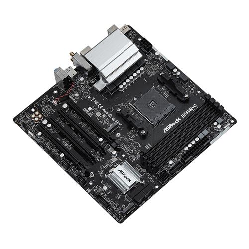 ASRock B550M-C AMD AM4 microATX Motherboard - Micro Center