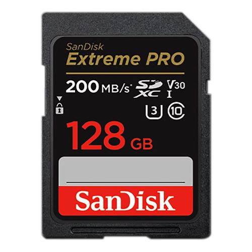 Memoria Micro Sd Sandisk extreme Clase 10 V30 U3 4k 170mb 128GB