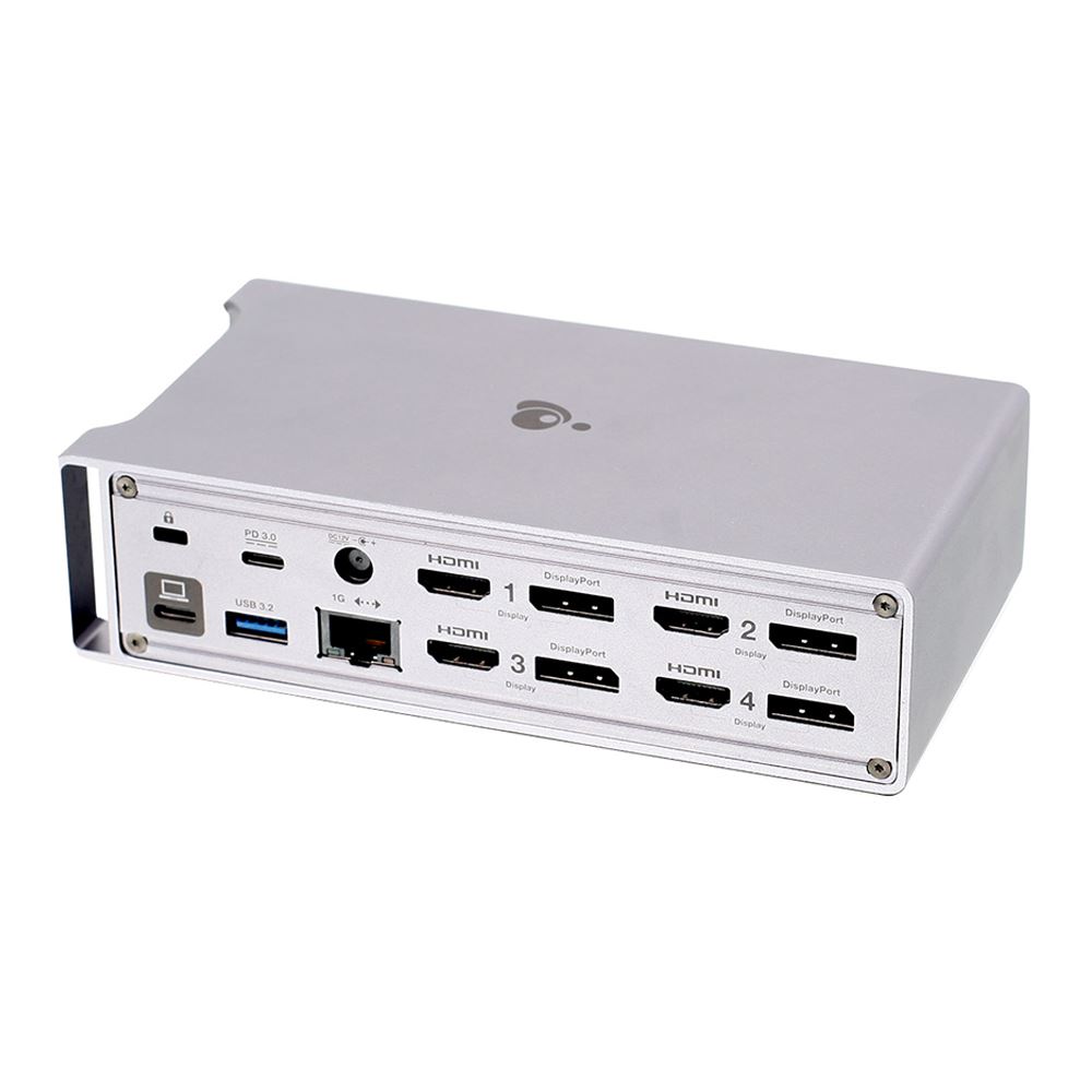 IOGear Dock Pro Universal 4K Quad Docking Station Micro Center