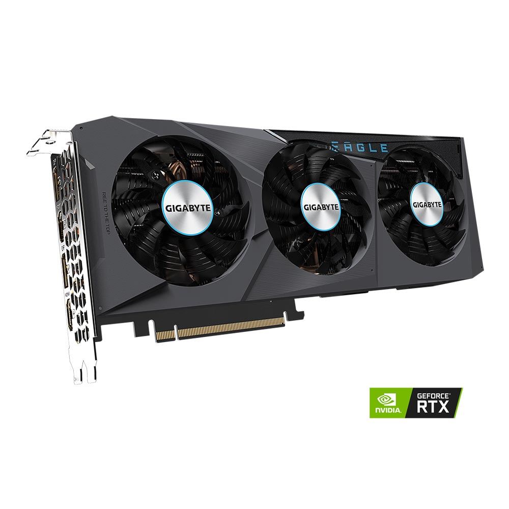 Gigabyte NVIDIA GeForce RTX 3070 Eagle Overclocked Triple Fan 8 GB ...