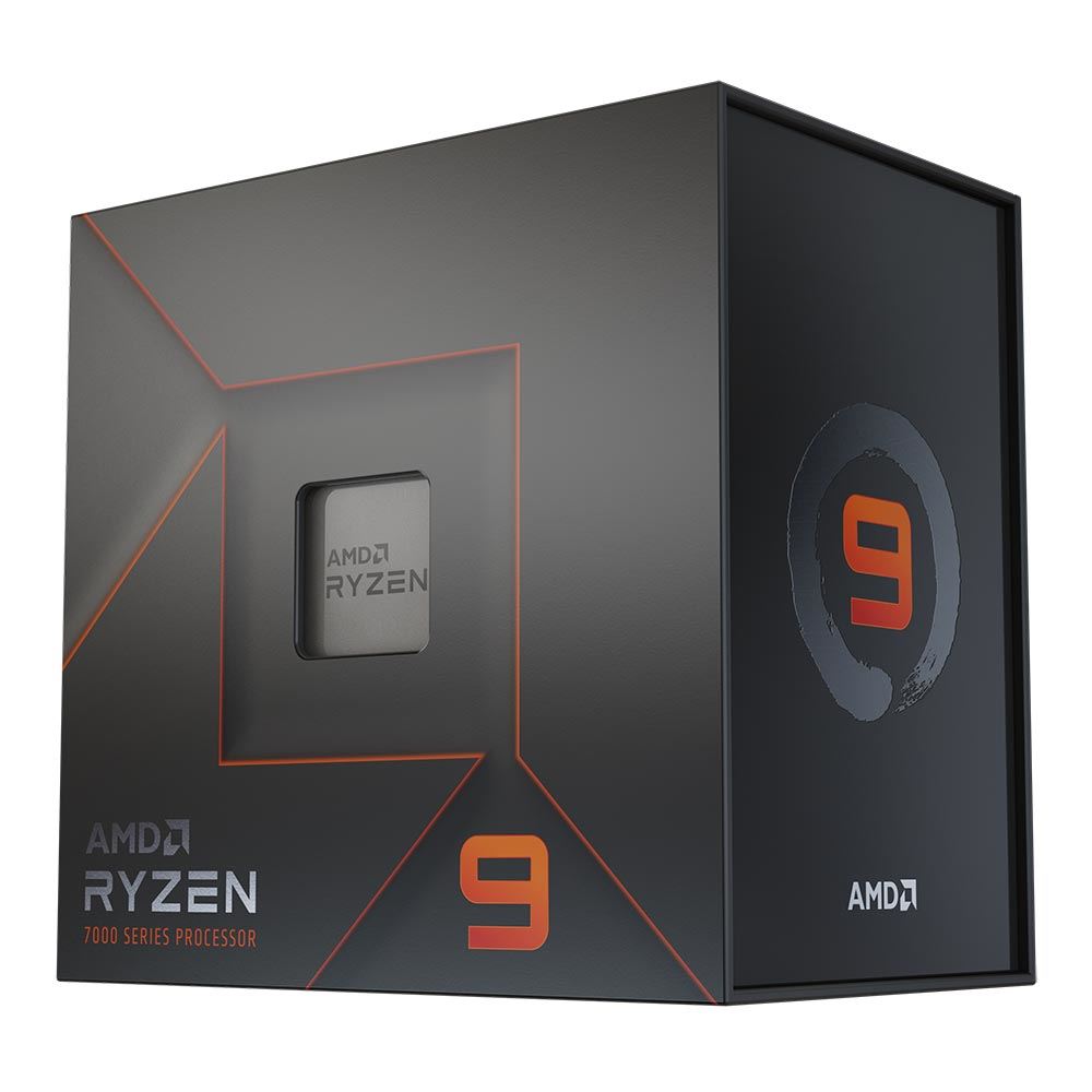 AMD Ryzen 9 7900X Raphael AM5 4.7GHz 12Core Boxed Processor Heatsink