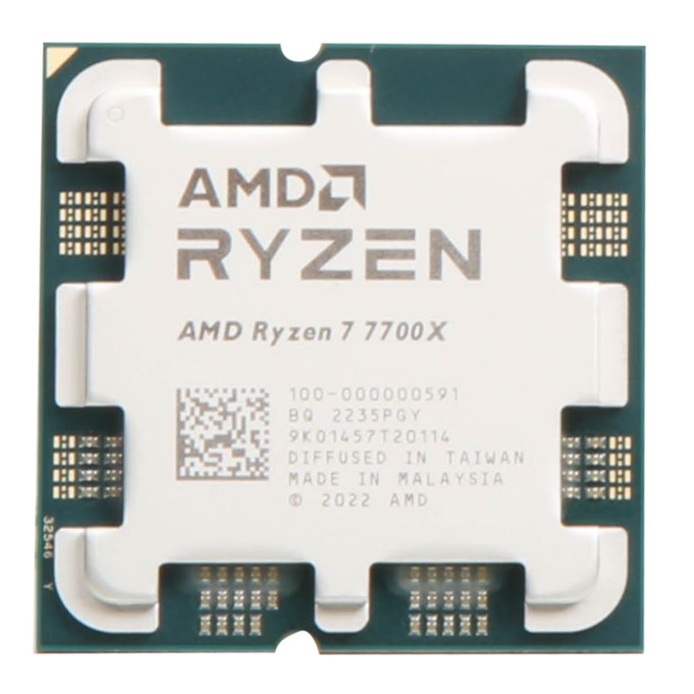 Amd Ryzen 7 7700x Raphael Am5 45ghz 8 Core Boxed Processor Heatsink Not Included Micro Center 