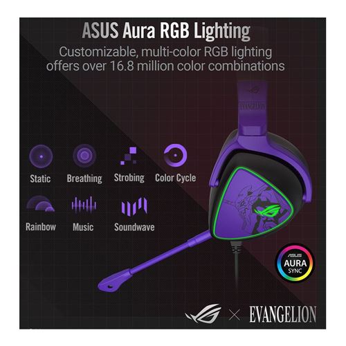 ASUS ROG Delta S EVA Edition Gaming Headset (AI Noise-Canceling