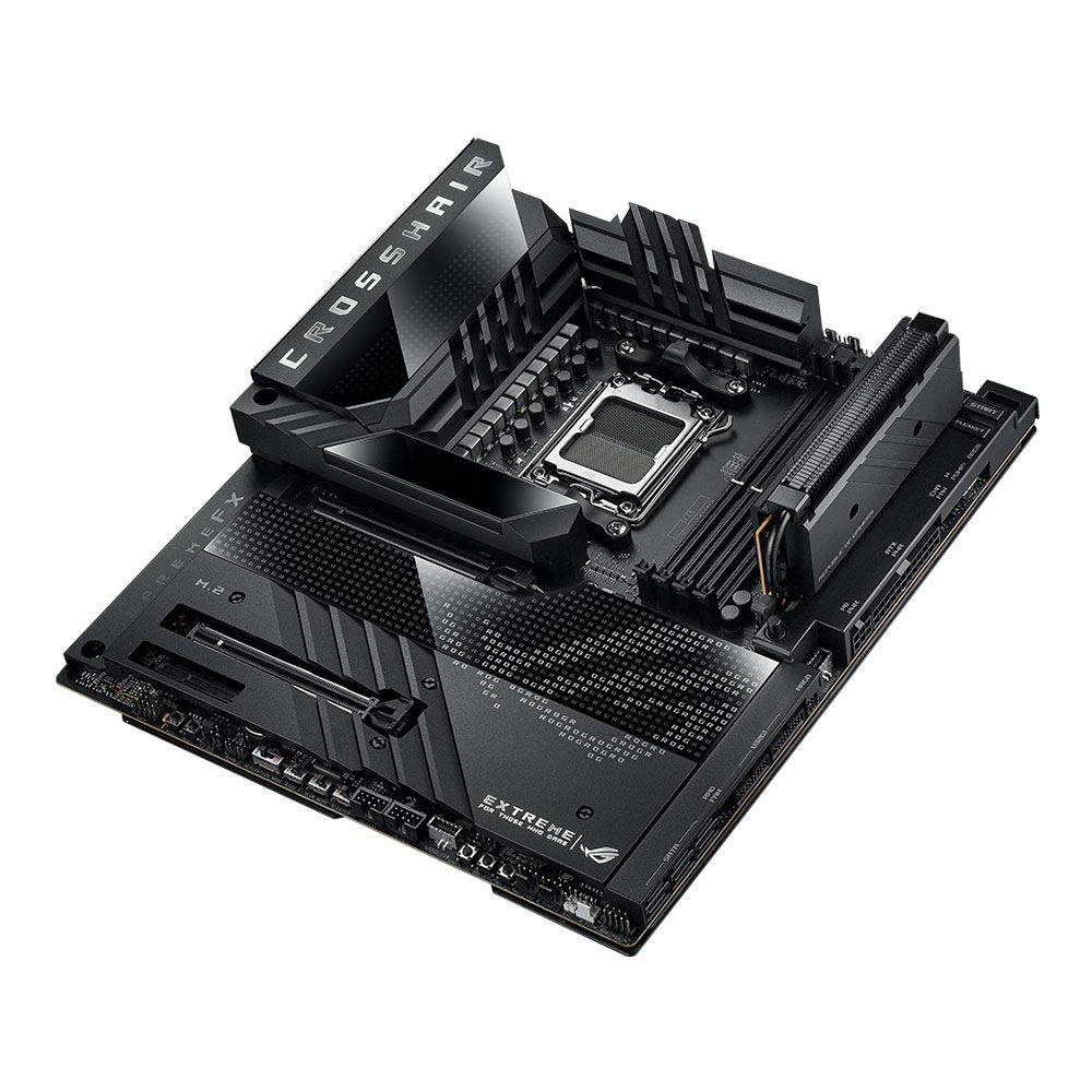 ASUS X670E ROG Crosshair Extreme AMD AM5 eATX Motherboard Micro Center