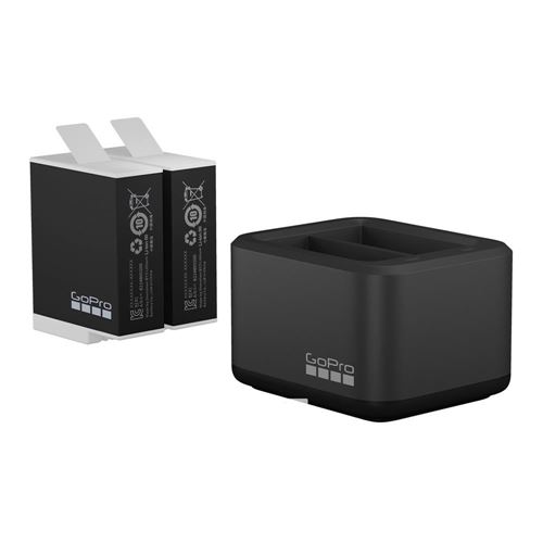 GoPro Dual Battery Charger Batteries (HERO10 Black/HERO9 Black 