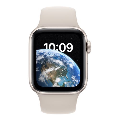 Apple Watch SE GPS 40mm Aluminum Case with Sport Band - Starlight 