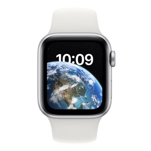 Apple Watch SE GPS 40mm Aluminum Case with Sport Band - Silver