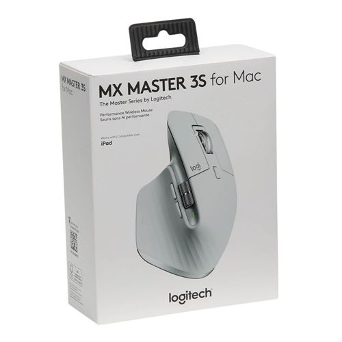 Logitech MX Master 3S for Mac Wireless Mouse (Space Gray)
