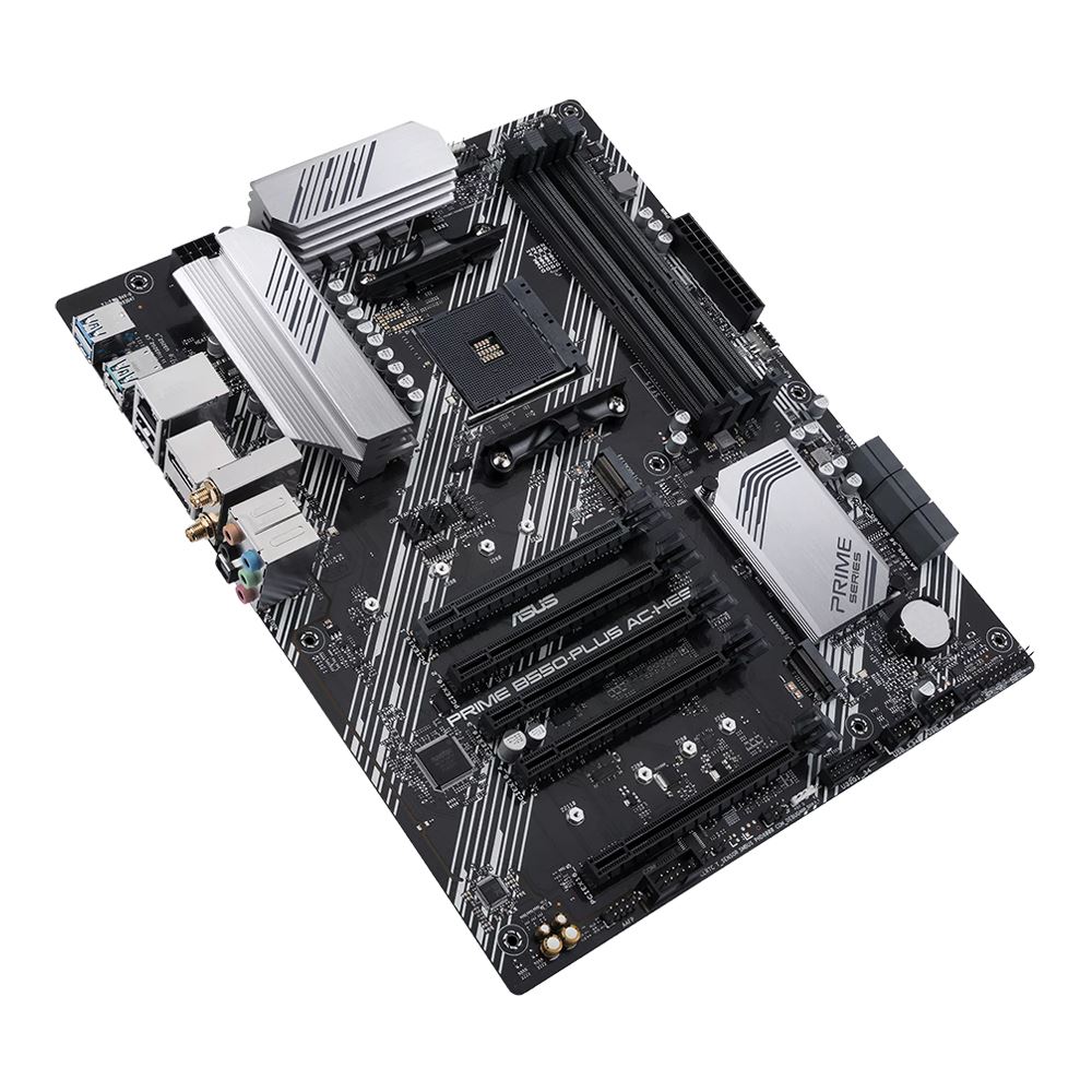 Asus B550 Plus Prime Ac Hes Amd Am4 Atx Motherboard Micro Center 