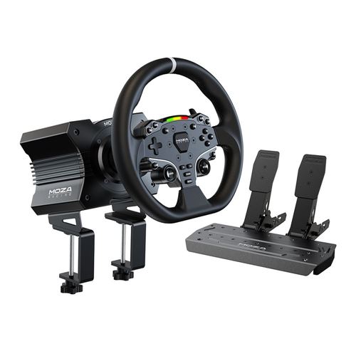 Moza R5 Direct Drive Sim Racing Bundle - Micro Center