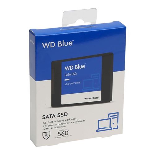 WD Blue 4TB SSD 3D NAND SATA III 6Gb/s 2.5
