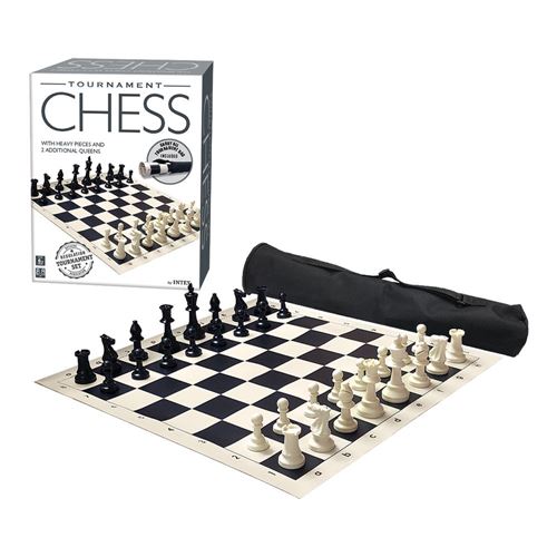 Professional Tournament Chess Set with Silicone Board