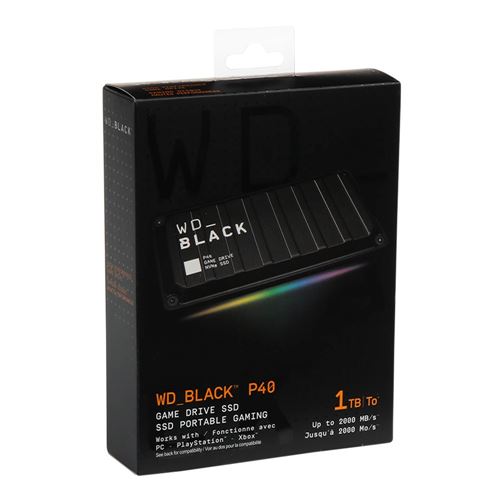 WD_BLACK P40 Portable Gaming SSD Storage