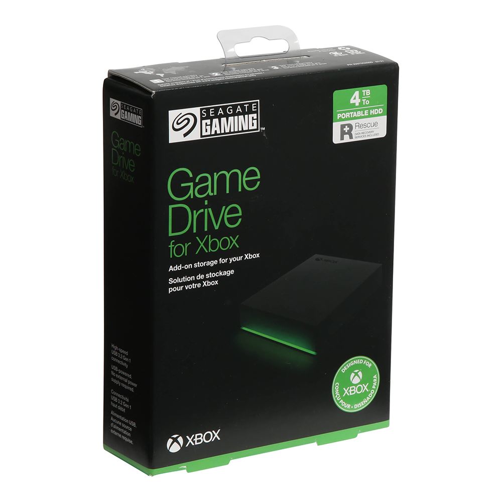 Seagate Game Drive for Xbox 4TB External Hard Drive Portable HDD - USB ...