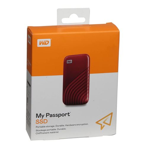 WD My Passport Portable SSD USB Type-C Compatible with iPhone 15