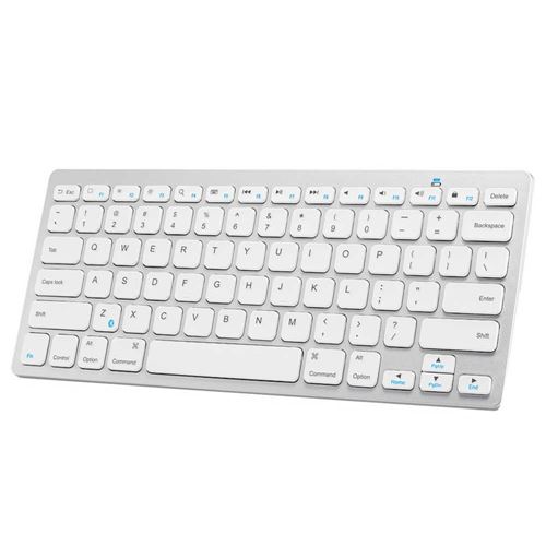 sukker Mesterskab strubehoved Anker Bluetooth Ultra-Slim Keyboard - White - Micro Center