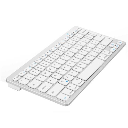 sukker Mesterskab strubehoved Anker Bluetooth Ultra-Slim Keyboard - White - Micro Center