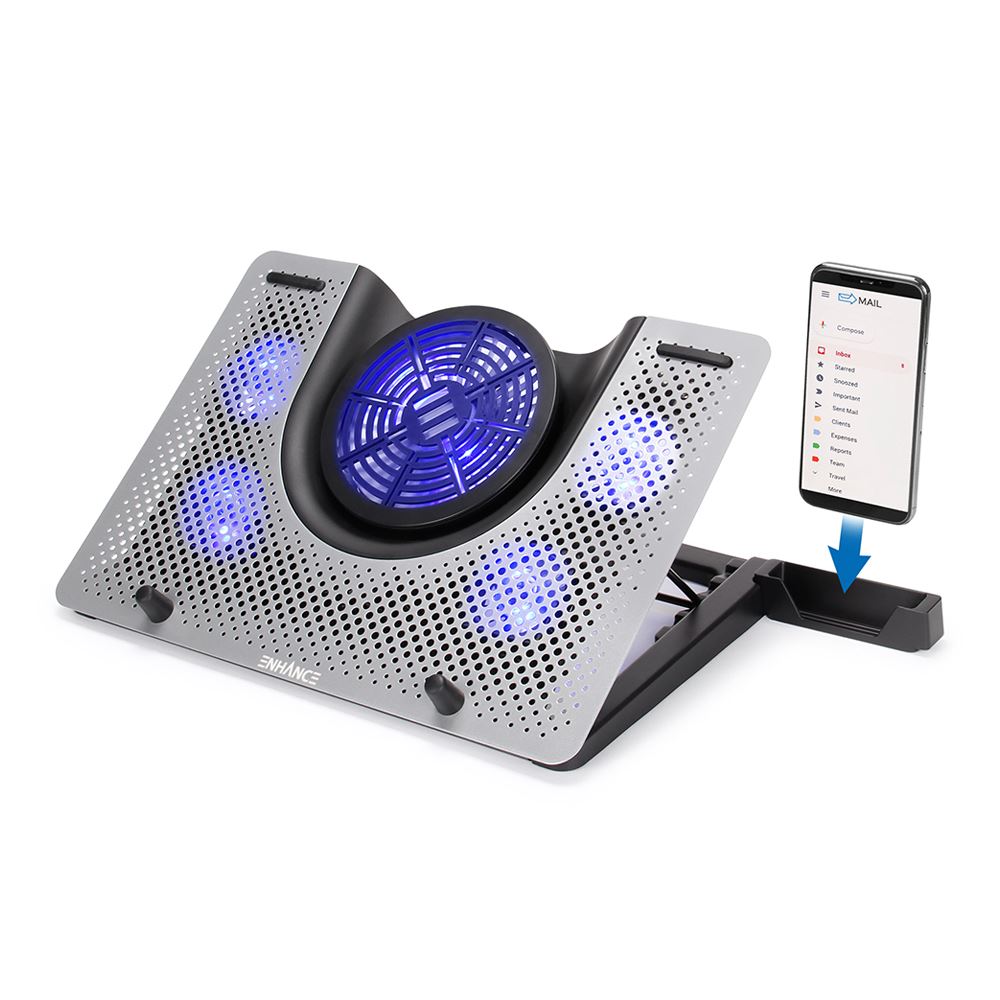 Accessory Power Enhance Cryogen 3 Pro Laptop Cooling Stand Micro Center