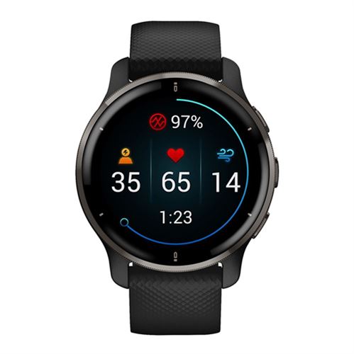- - 2 Garmin Smartwatch Plus Venu GPS Center Micro
