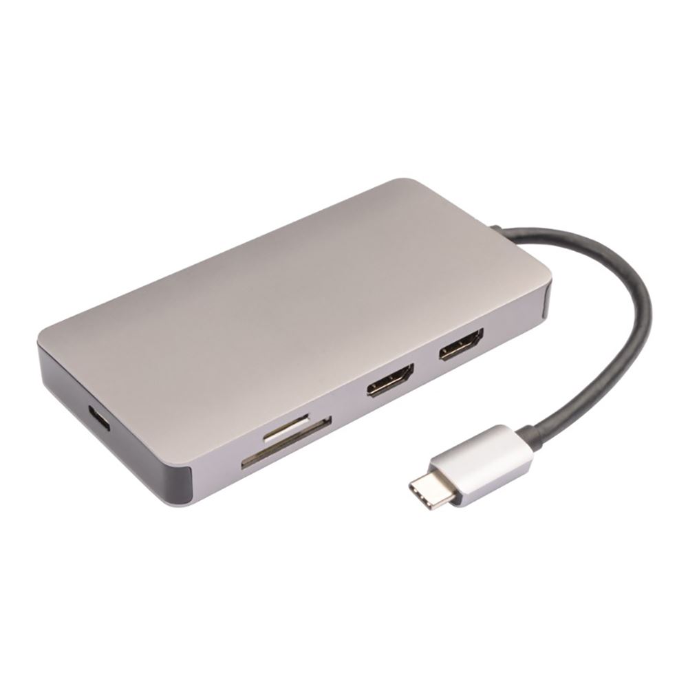 Inland USB Type-C 8-in-1 Hub with DP1.4 - Micro Center