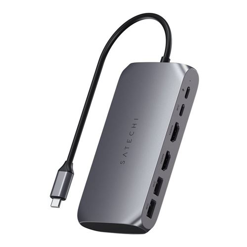 Satechi 8-in-1 USB Type-C Multi-Port Adapter (Space Gray)