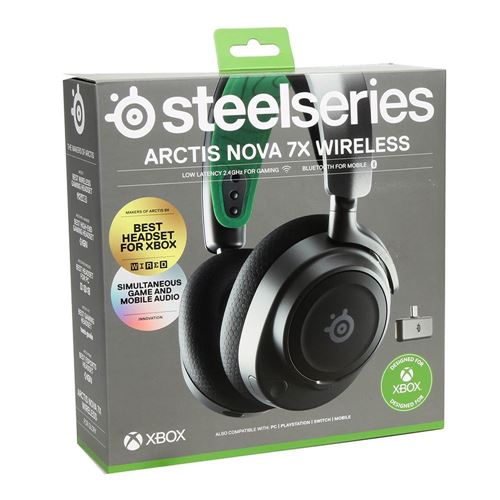 SteelSeries Arctis Nova 7X Wireless Gaming Headset Tempest 3D