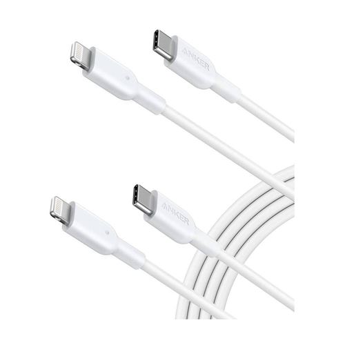 Koncentration Konkurrence Merchandiser Anker USB Type-A to Lightning Cable (White) - 4 pack - Micro Center